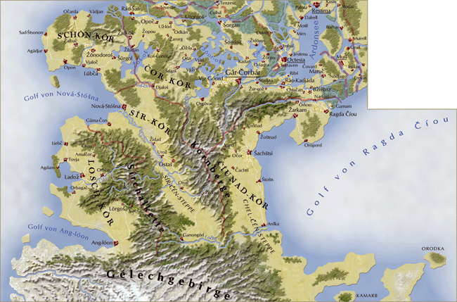 Karte von Garcal-kr