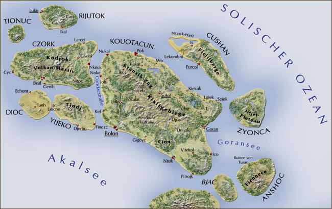 Karte von Latalland