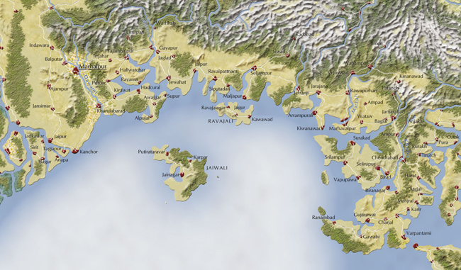 Karte von Marhalstan